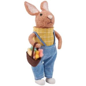 Food Basket Bunny Critter Primitives by Kathy